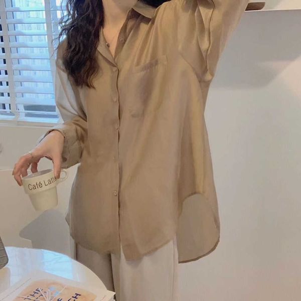 tiansi sunscreen women's summer thin 2023 spring and autumn new long sleeve french medium length shirt coat{category}, Black;brown
tiansi sunscreen women's summer thin 2023 spring and autumn new long sleeve french medium length shirt coat{category}, Black;brown