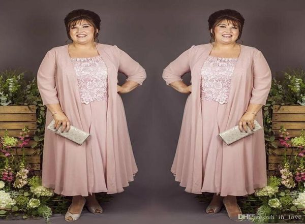 new ankle length plus size mother of bride dress with coat lace chiffon 34 sleeve mother of groom suit wedding party gowns2501938, Black;red
new ankle length plus size mother of bride dress with coat lace chiffon 34 sleeve mother of groom suit wedding party gowns2501938, Black;red