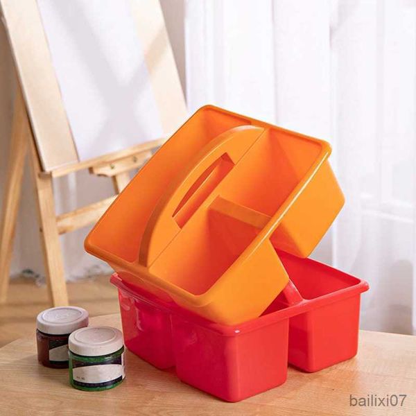basket portable storage caddies box plastic divided basket bin with compartments office desk organizer for art paint brushes colored
basket portable storage caddies box plastic divided basket bin with compartments office desk organizer for art paint brushes colored
