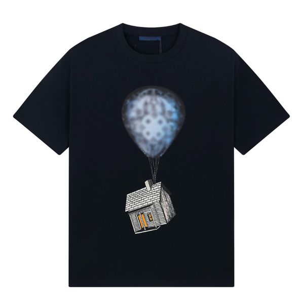 23ss new woman men's t-shirts high end classic air balloon house printed tee summer limited beach breathable street fashion casual shor, White;black
23ss new woman men's t-shirts high end classic air balloon house printed tee summer limited beach breathable street fashion casual shor, White;black