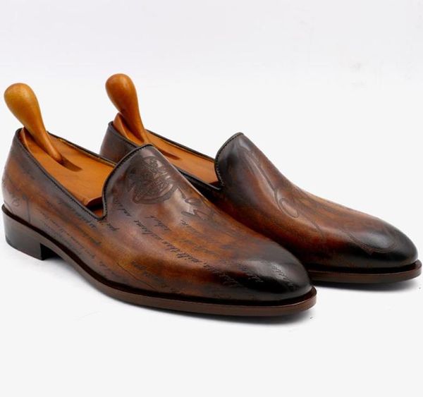 men dress shoes loafers shoe custom handmade shoe patina brown round toe breathable genuine calf leather lf022565224, Black
men dress shoes loafers shoe custom handmade shoe patina brown round toe breathable genuine calf leather lf022565224, Black