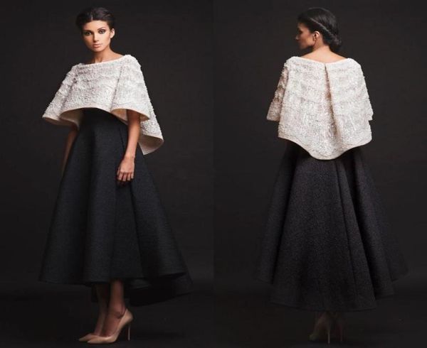 black white krikor jabotian evening dresses two pieces ankle length half sleeves prom dresses with jacket formal dresses real imag1840424
black white krikor jabotian evening dresses two pieces ankle length half sleeves prom dresses with jacket formal dresses real imag1840424