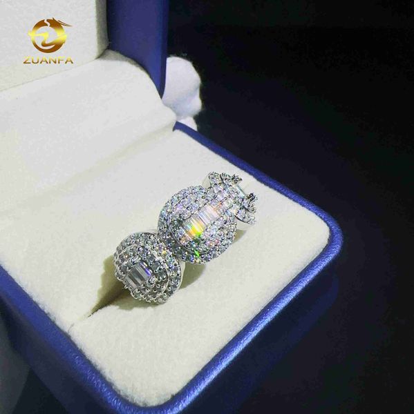 fashion jewelry baguette vvs moissanite custom hip hop rings 925 sterling silver white gold engagement ring
fashion jewelry baguette vvs moissanite custom hip hop rings 925 sterling silver white gold engagement ring