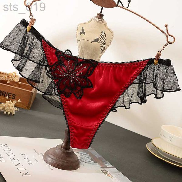 briefs panties intimate woman panties thong lace low waist seamless briefs breathable lady underwear fancy women panties j230530, Red;black
briefs panties intimate woman panties thong lace low waist seamless briefs breathable lady underwear fancy women panties j230530, Red;black