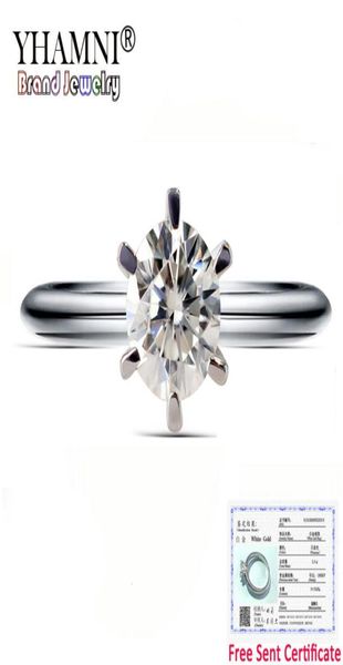 with certificate new fashion white gold color wedding rings for women brand luxury 1 carat lab diamond gold rings jewelry r0185317988, Slivery;golden
with certificate new fashion white gold color wedding rings for women brand luxury 1 carat lab diamond gold rings jewelry r0185317988, Slivery;golden