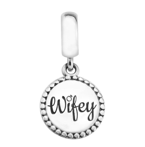 wifey charms pendant s925 silver fits for original style bracelet eng79116933 h82709192, Bronze;silver
wifey charms pendant s925 silver fits for original style bracelet eng79116933 h82709192, Bronze;silver