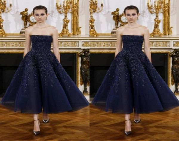 dark navy strapless evening gowns 2017 sparkly applique beads tea length prom dresses zipper back formal party dresses custom7578620, Black;red
dark navy strapless evening gowns 2017 sparkly applique beads tea length prom dresses zipper back formal party dresses custom7578620, Black;red