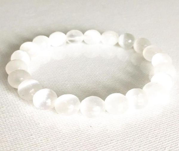 mg0812 8 mm genuine selenite stone bracelet simply design crown chakra bracelet womens reiki yoga mala bracelet1151594, Black
mg0812 8 mm genuine selenite stone bracelet simply design crown chakra bracelet womens reiki yoga mala bracelet1151594, Black