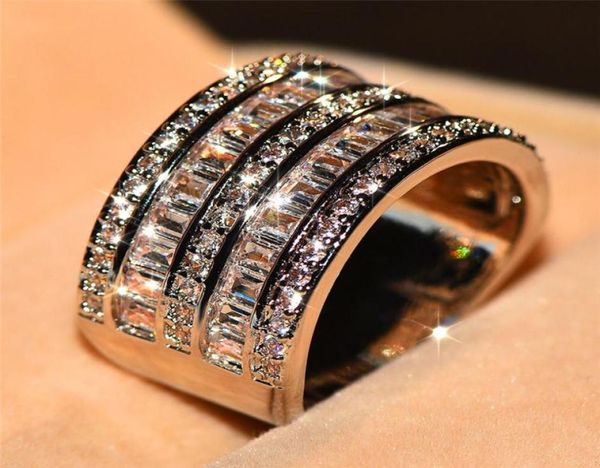wieck luxury jewelry 925 sterling silver princess cut white z cz diamond eternity women wedding engagement band ring gift wjl19528677, Slivery;golden
wieck luxury jewelry 925 sterling silver princess cut white z cz diamond eternity women wedding engagement band ring gift wjl19528677, Slivery;golden