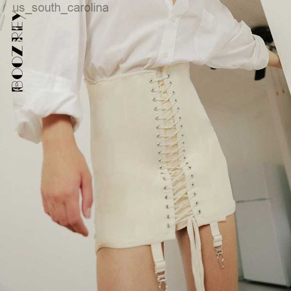 skirts boozrey elegant high waist bandage design skirt ladies fashion casual street short dress lace up button straight mini skirt l230522, Black
skirts boozrey elegant high waist bandage design skirt ladies fashion casual street short dress lace up button straight mini skirt l230522, Black