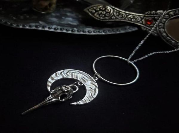 morrigan moon goddess crow skull necklace gothic r jewellery pagan celestial witch women gift 2021 pendant fashion long necklaces2121055, Silver
morrigan moon goddess crow skull necklace gothic r jewellery pagan celestial witch women gift 2021 pendant fashion long necklaces2121055, Silver