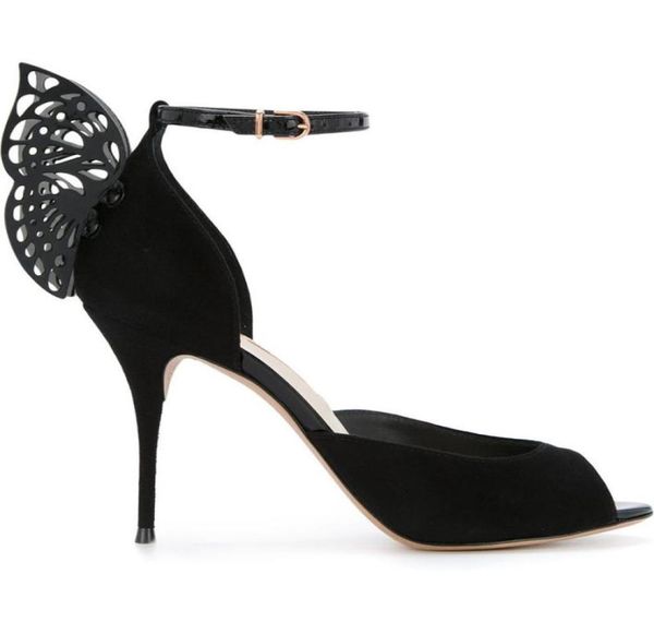 2018 ladies sheepskin suede hollow out high heel solid butterfly ornaments sophia webster open toe sandals shoes bla9222486, Black
2018 ladies sheepskin suede hollow out high heel solid butterfly ornaments sophia webster open toe sandals shoes bla9222486, Black