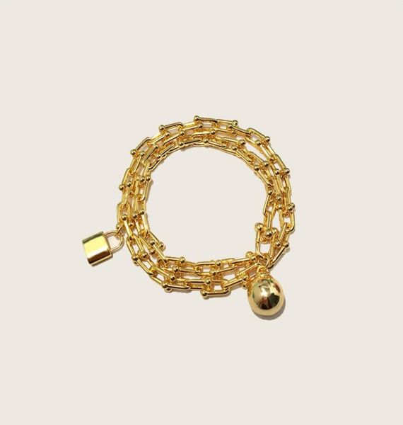 high edition hardwear wrap bracelets graduated bracelet charms double link pendant mothers039 day gift 18k gold plated designer9484943, Golden;silver
high edition hardwear wrap bracelets graduated bracelet charms double link pendant mothers039 day gift 18k gold plated designer9484943, Golden;silver