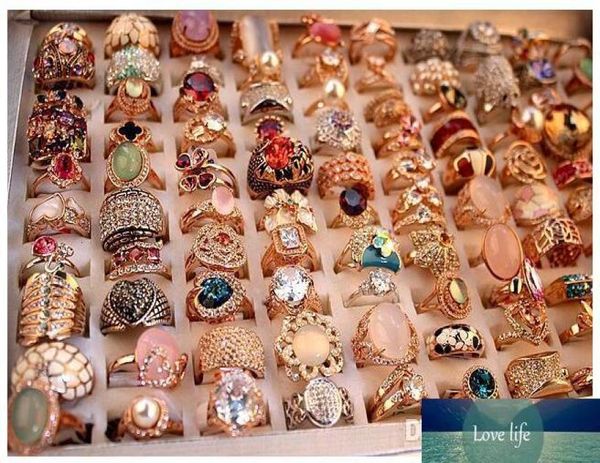 24pcs lot mix designs gemstone ring exaggerated micro pave zircon crystal 18k real gold plated rings wholer5762591, Golden;silver
24pcs lot mix designs gemstone ring exaggerated micro pave zircon crystal 18k real gold plated rings wholer5762591, Golden;silver