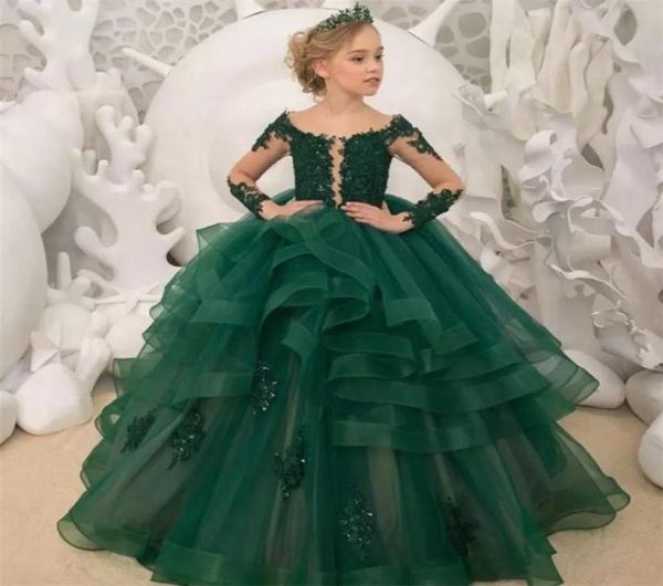 gorgeous green flower girl dresses scoop neck appliqued beaded long sleeves girl pageant gowns ruffle tiered sweep train birthday 9302113, White;red
gorgeous green flower girl dresses scoop neck appliqued beaded long sleeves girl pageant gowns ruffle tiered sweep train birthday 9302113, White;red