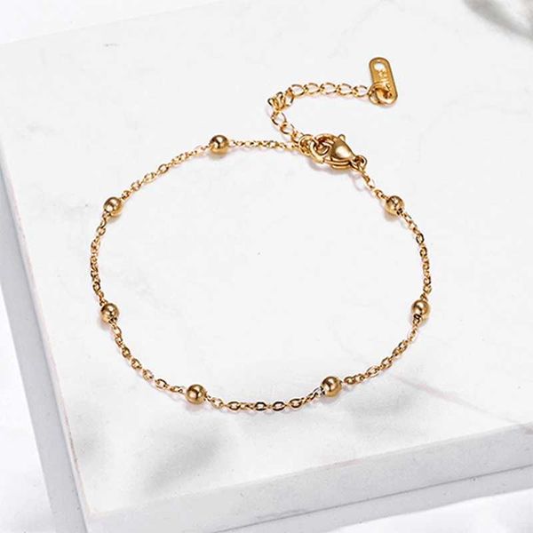 anklets 316l stainless steel gold colour beaded chain anklets fashion jewelry minimalist chain anklet fashion women's jewelry party aa2, Red;blue
anklets 316l stainless steel gold colour beaded chain anklets fashion jewelry minimalist chain anklet fashion women's jewelry party aa2, Red;blue