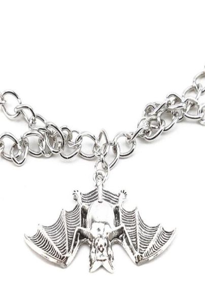 animal clavicle chain women fashion halloween pendants necklaces gothic vampire bat multilayer necklace6484835, Silver
animal clavicle chain women fashion halloween pendants necklaces gothic vampire bat multilayer necklace6484835, Silver