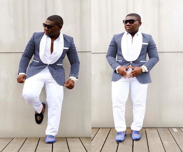 new classic design one button royal blue polka dot groom tuxedos groomsmen shawl lapel man suit mens wedding suits jacketpa7361042, Black;gray
new classic design one button royal blue polka dot groom tuxedos groomsmen shawl lapel man suit mens wedding suits jacketpa7361042, Black;gray