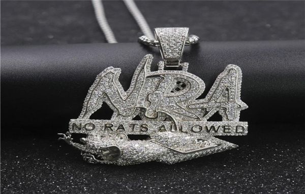 hip hop letter necklace no rats allowed pendant iced out full zircon mens bling jewelry gift3987014, Silver
hip hop letter necklace no rats allowed pendant iced out full zircon mens bling jewelry gift3987014, Silver