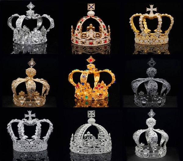 royal queen king tiaras crown men round diadem bridal tiaras and crowns headdress prom wedding hair jewelry party ornament male y26056051, White;golden
royal queen king tiaras crown men round diadem bridal tiaras and crowns headdress prom wedding hair jewelry party ornament male y26056051, White;golden
