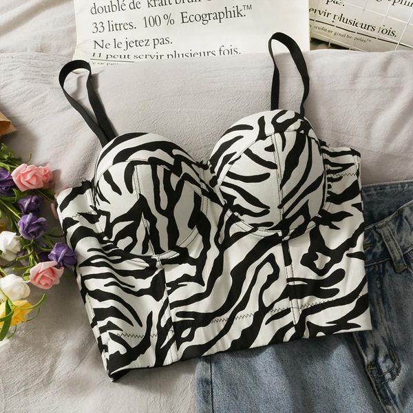 t-shirt patchwork crop korean zebra pattern spaghetti strap tanke women built in bra off shoulder sleeveless corset camisole, White
t-shirt patchwork crop korean zebra pattern spaghetti strap tanke women built in bra off shoulder sleeveless corset camisole, White
