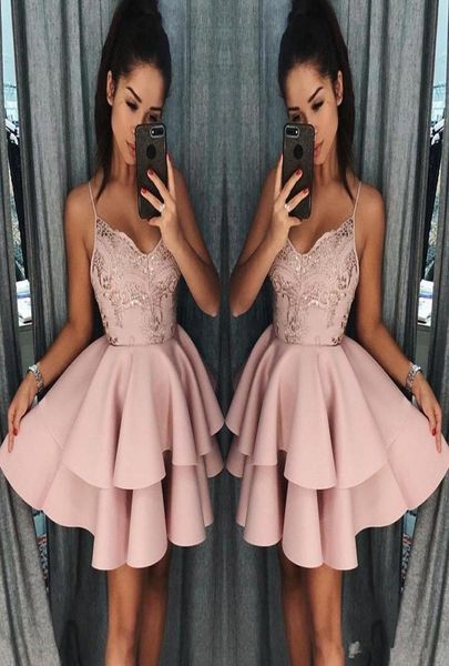dusty rose short homecoming dresses new fall spaghetti straps a line layers cocktail dress lace sequins mini prom gowns6502858, Black
dusty rose short homecoming dresses new fall spaghetti straps a line layers cocktail dress lace sequins mini prom gowns6502858, Black