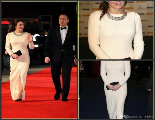 white elastic satin floor length evening dresses long sleeve front slit kate middleton original celebrity dresses red carpet dress4491388, Black;red
white elastic satin floor length evening dresses long sleeve front slit kate middleton original celebrity dresses red carpet dress4491388, Black;red