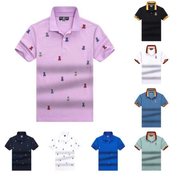 2023 summer new men's psycho bunny polo shirts luxury brand designer embroidery tshirt fashion breathable short sleeve casual cotton lo, White;black
2023 summer new men's psycho bunny polo shirts luxury brand designer embroidery tshirt fashion breathable short sleeve casual cotton lo, White;black