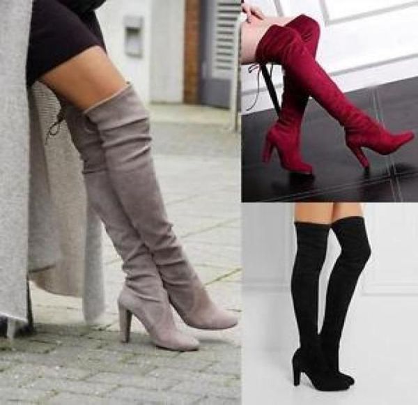 h 48 cm winter women fashion boots high heels overtheknee faux suede thicken slipon long boots dress shoes large size eu 3543 5661423, Black
h 48 cm winter women fashion boots high heels overtheknee faux suede thicken slipon long boots dress shoes large size eu 3543 5661423, Black