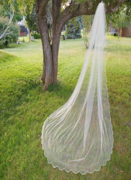 fashional elegant white ivory champagne twotier blusher wedding veil popular cathedral length scalloped edge bridal veil3656692, Black
fashional elegant white ivory champagne twotier blusher wedding veil popular cathedral length scalloped edge bridal veil3656692, Black