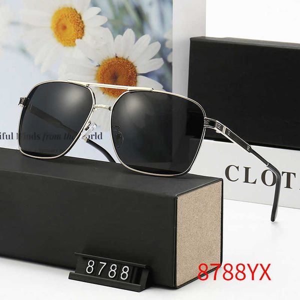 new men's metal polarized comfortable sports square sunglasses anti ultraviolet glasses for driver's driving, White;black
new men's metal polarized comfortable sports square sunglasses anti ultraviolet glasses for driver's driving, White;black