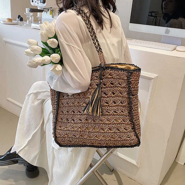 nxy ladies straw tassel side bags for women trendy summer fashion shoulder bag lady handbags and purses beach totes 230424
nxy ladies straw tassel side bags for women trendy summer fashion shoulder bag lady handbags and purses beach totes 230424