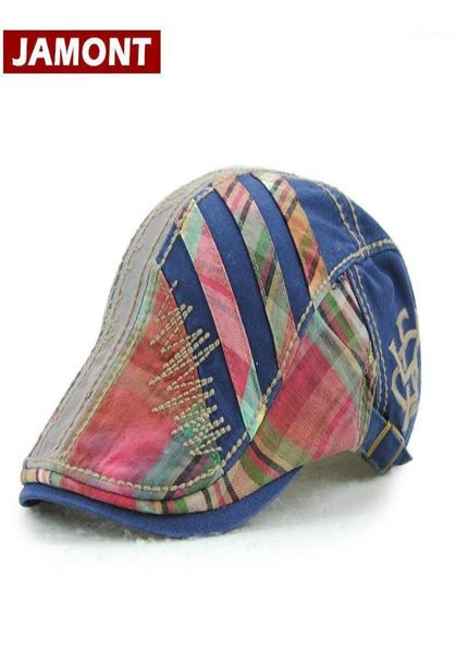 berets original jamont cotton beret cap men autumn flat visor casquette caps women embroidery striped adjustable9305472, Blue;gray
berets original jamont cotton beret cap men autumn flat visor casquette caps women embroidery striped adjustable9305472, Blue;gray