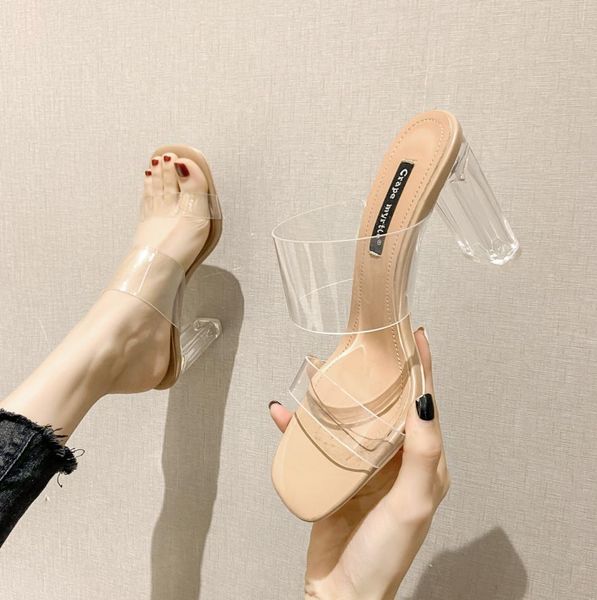 summer internet celebrity transparent anklestrap sandals womens high heel crystal sexy4668394, Black
summer internet celebrity transparent anklestrap sandals womens high heel crystal sexy4668394, Black