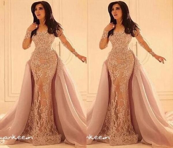 long sleeves formal arabic evening dresses 2019 vestidos de festa lace appliques crew sheer neckline over skirts vintage mermaid p6469000, Black;red
long sleeves formal arabic evening dresses 2019 vestidos de festa lace appliques crew sheer neckline over skirts vintage mermaid p6469000, Black;red