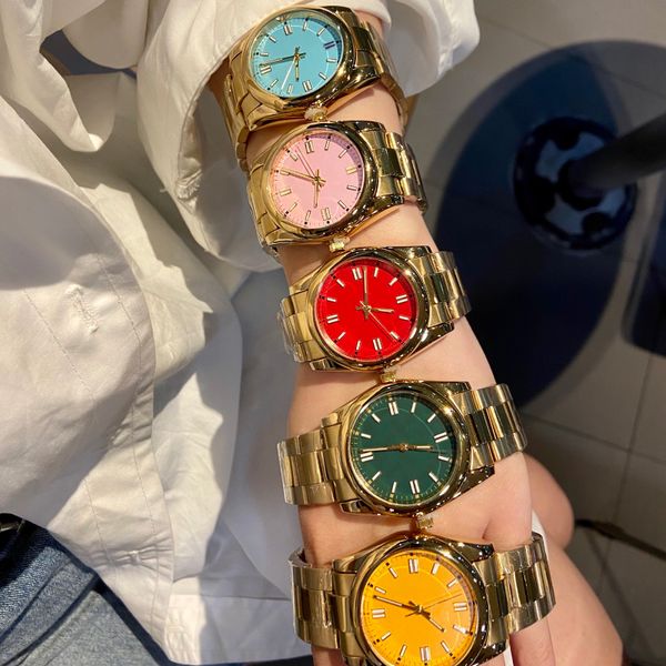 new men's and women's luxury watch 36/40mm stylish black dial with calendar bracelet folding buckle quartz master lovers watch, Slivery;brown
new men's and women's luxury watch 36/40mm stylish black dial with calendar bracelet folding buckle quartz master lovers watch, Slivery;brown