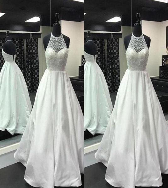 real picture halter neck long prom dresses beaded satin white evening dresses formal gowns vestidos de festa special occasion dres5143723, Black
real picture halter neck long prom dresses beaded satin white evening dresses formal gowns vestidos de festa special occasion dres5143723, Black
