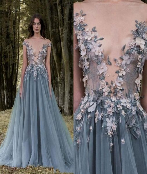 2019 paolo sebastian lace prom dresses sheer plunging neckline appliqued party gowns sweep train tulle beads evening wear fo7977840, Black
2019 paolo sebastian lace prom dresses sheer plunging neckline appliqued party gowns sweep train tulle beads evening wear fo7977840, Black