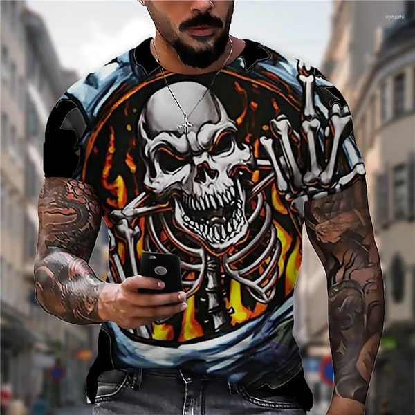 men's t shirts death skull print shirt for men terror harajuku oversized short sleeve summer trend leisure o-neck tees vintage clothes, White;black
men's t shirts death skull print shirt for men terror harajuku oversized short sleeve summer trend leisure o-neck tees vintage clothes, White;black