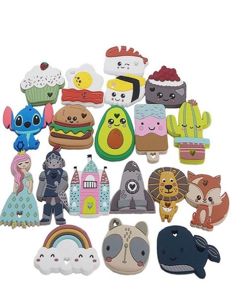 chenkai 10pcs silicone teether princess lion castle rocket stich rainbow cake fox panda koala teething diy baby dummy accessory 214020467
chenkai 10pcs silicone teether princess lion castle rocket stich rainbow cake fox panda koala teething diy baby dummy accessory 214020467