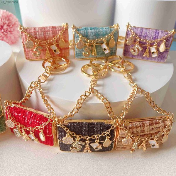 car air freshener high-end designer keychains for woman creative fashion cloth art alloy rhinestone small fragrance wind key chain car key r
car air freshener high-end designer keychains for woman creative fashion cloth art alloy rhinestone small fragrance wind key chain car key r