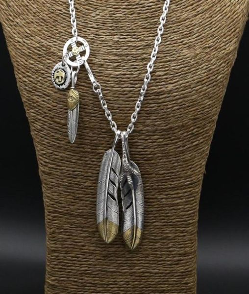 sterling silver retro thai vintage style necklace classic takahashi goro eagle feather men and women sweater chain chains5244889
sterling silver retro thai vintage style necklace classic takahashi goro eagle feather men and women sweater chain chains5244889