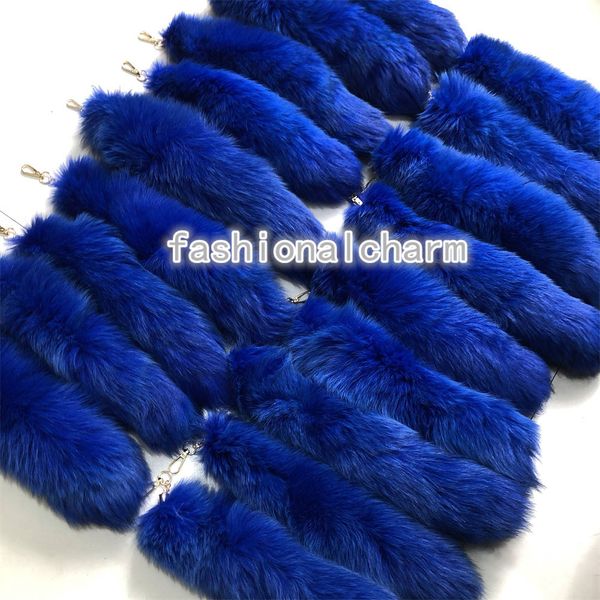 50pcs/lot- 40cm/16" real fox fur tail dyed from natural blue fox fur tail keychain costume cosplay toy bag purse pendant tassels, Silver
50pcs/lot- 40cm/16" real fox fur tail dyed from natural blue fox fur tail keychain costume cosplay toy bag purse pendant tassels, Silver