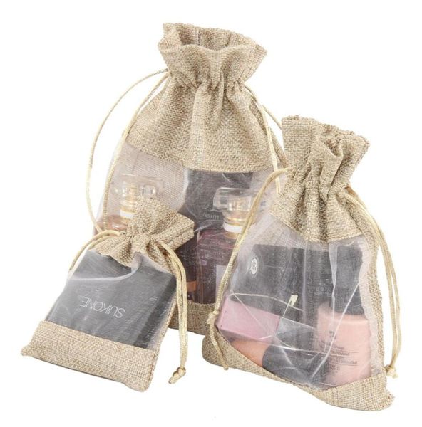 500pcs organza jute bags burlap drawstring bag 10x1413x1816x22cm wedding party favors gift bags for candy makeup jewelry packagi7312522, Pink;blue
500pcs organza jute bags burlap drawstring bag 10x1413x1816x22cm wedding party favors gift bags for candy makeup jewelry packagi7312522, Pink;blue