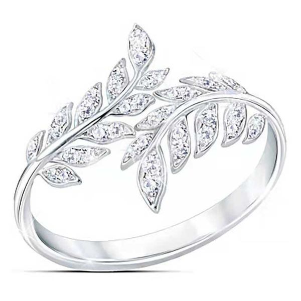 band rings delysia king selling new fashion leaf feather ring women's wedding engagement holiday ring aa230530, Silver
band rings delysia king selling new fashion leaf feather ring women's wedding engagement holiday ring aa230530, Silver