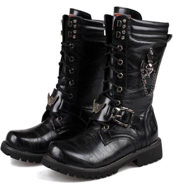 2019 winter men military boots army winter black gothic punk shoes male motorcycle boots 52020d508722336
2019 winter men military boots army winter black gothic punk shoes male motorcycle boots 52020d508722336