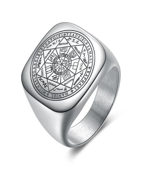 solomon rings for men silver color magic runes stainless steel signet rings pagan amulet male jewelry2718516, Golden;silver
solomon rings for men silver color magic runes stainless steel signet rings pagan amulet male jewelry2718516, Golden;silver