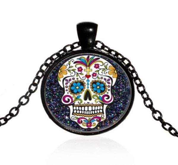 pendant necklaces mexican sugar skull day of the dead necklace black chain skeleton glass jewelry classic xl15265710289073082, Silver
pendant necklaces mexican sugar skull day of the dead necklace black chain skeleton glass jewelry classic xl15265710289073082, Silver