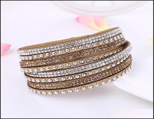 beaded strands bracelets jewelry mix color whole mtilayer leather wrap bracelet for women crystal simple dei dhoji6681761, Black
beaded strands bracelets jewelry mix color whole mtilayer leather wrap bracelet for women crystal simple dei dhoji6681761, Black