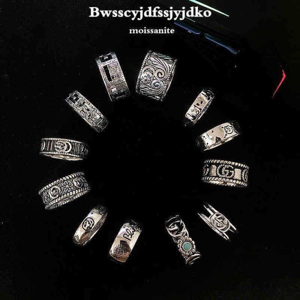 designer jewelry bracelet necklace ring couple women's sterling indifference classic carving trend pair ringnew jewellery, Silver
designer jewelry bracelet necklace ring couple women's sterling indifference classic carving trend pair ringnew jewellery, Silver